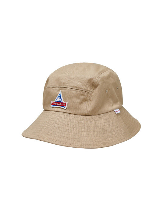 REVERSIBLE BUCKET HAT(BEIGE)