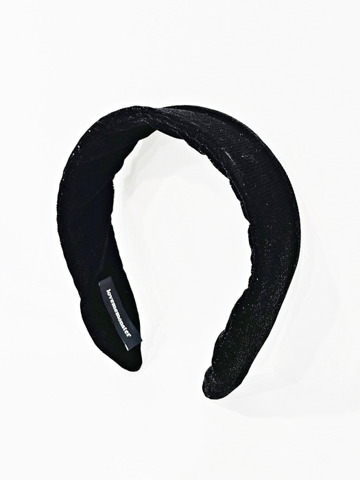 [단독]Velvet Plain Headband