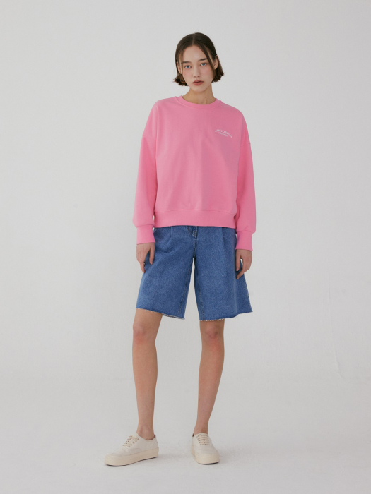 Janes Carousel Sweatshirt Pink (JWTS2E900P2)