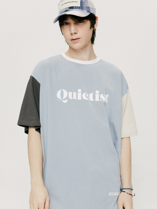 QT COLOR MIX T SHIRTS-BLUE