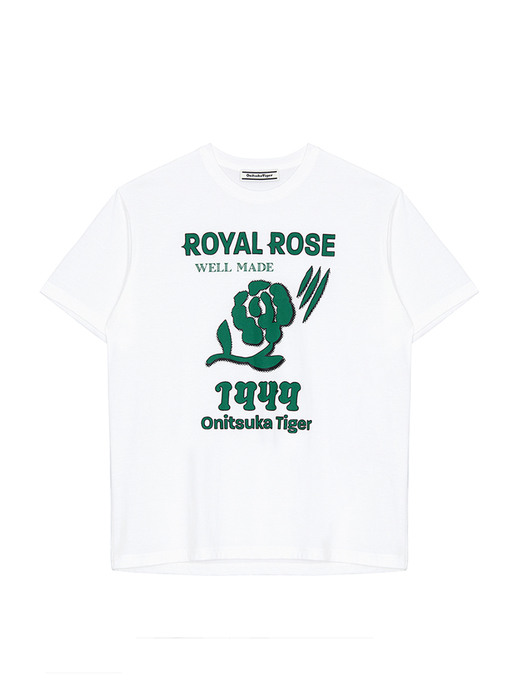 Royal Rose Tee White/Green