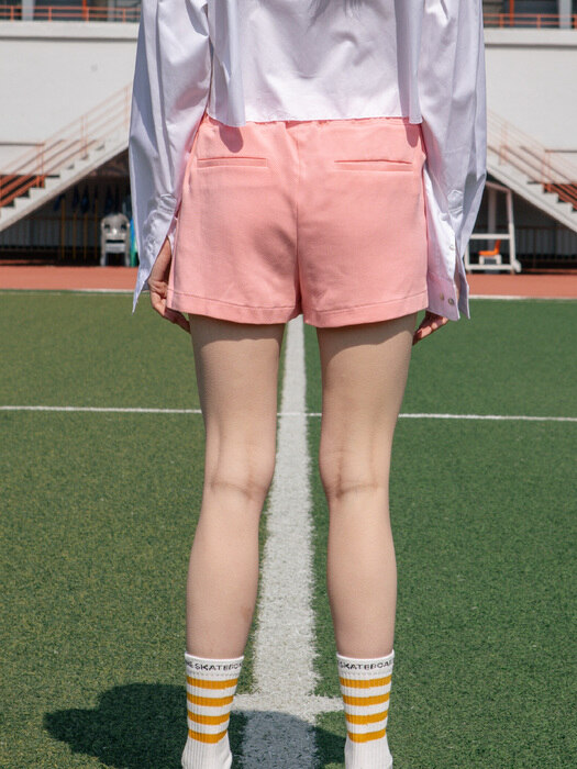 [Italy Fabric]Pink Short Pants