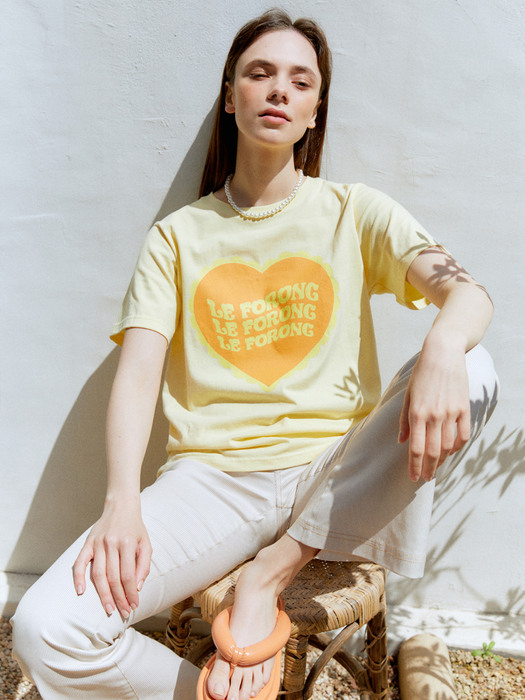 The Summer Romance T-shirt (Yellow)