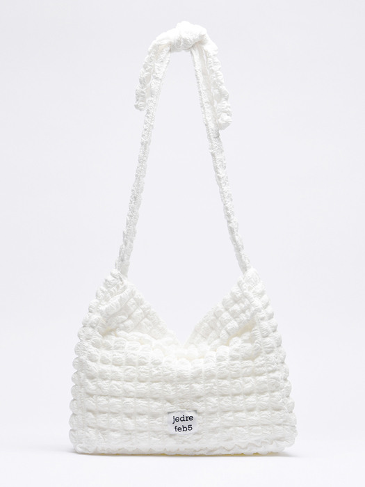 Croiffle crossbody bag_white