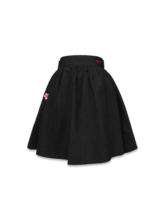 lina flare skirt black