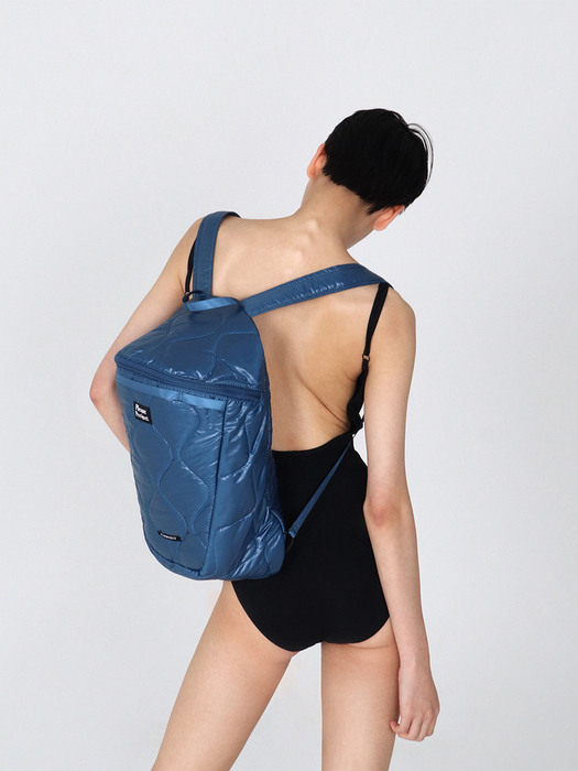 LIGHT QUILTING BACKPACK 15L, BLUE