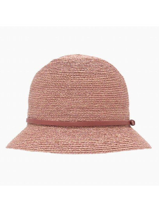 22FW 헬렌카민스키 BESA 6 라피아 핑크 버킷햇 HAT50172 BLOSSOMWARMRED