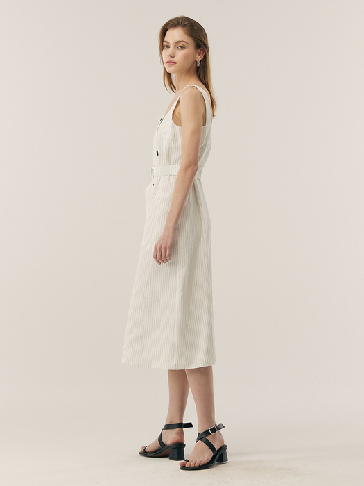 [Easy] Sleeveless Trench Dress _ 2color