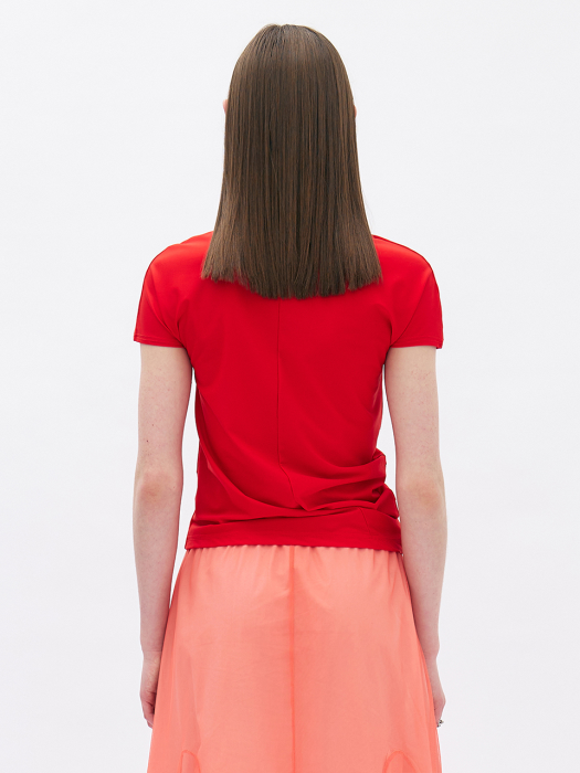 Cutting Jersey Top (Red)