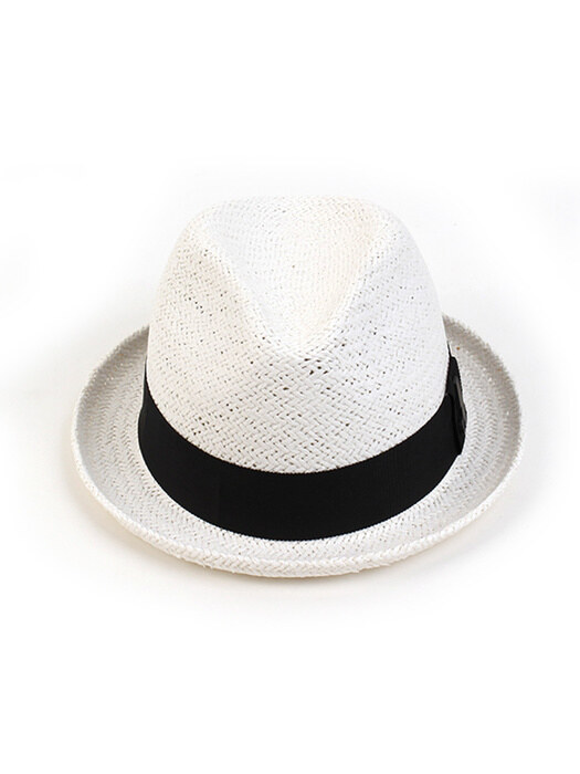 Punk Short White Summer Fedora 여름페도라