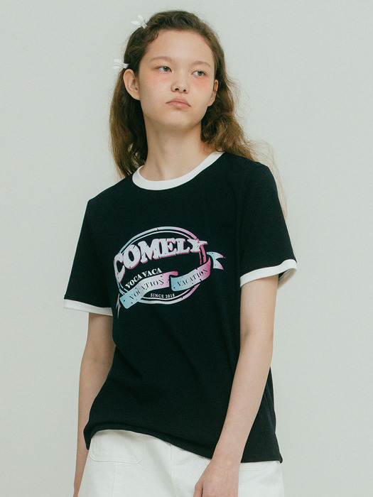 Comely Coloring Ringer T-shirts VC2334TS011M