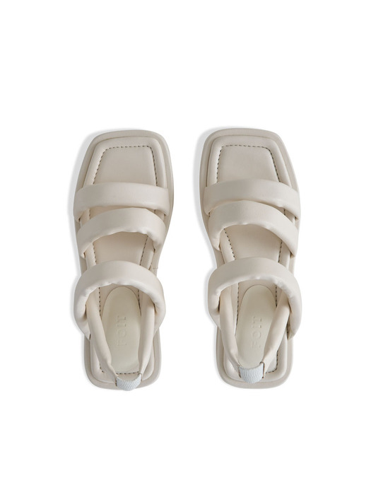 RERE SANDAL PLATFORM CREAM