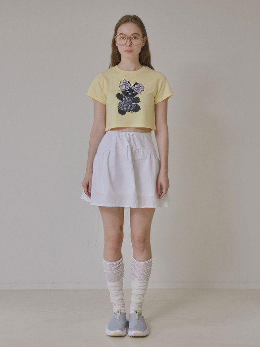 Delidi bunny T-shirts (yellow) 