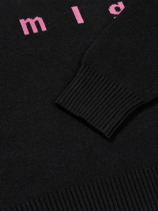 [Mmlg W] BETWEEN KNIT (EVERY BLACK)