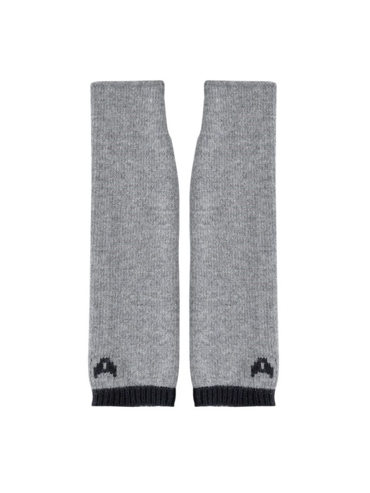 [EXCLUSIVE] A logo knit hand warmer - GREY