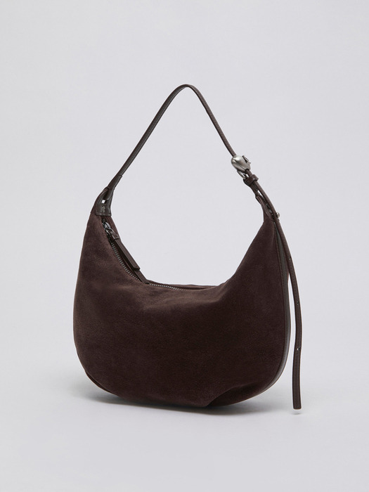 Luv moon bag(Suede brown)