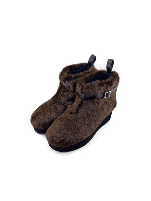 Shearling Short Boots (2color)