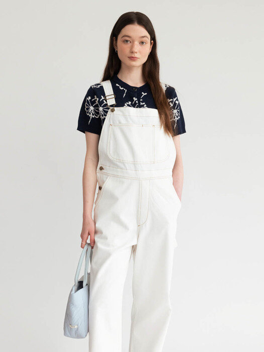 A COTTON OVERALL_IVORY