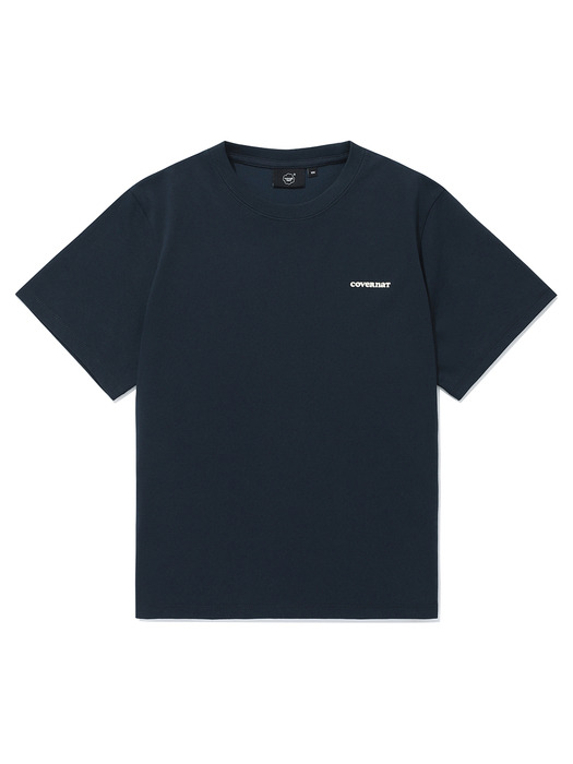 우먼 에센셜 2-PACK 티셔츠 다크 네이비