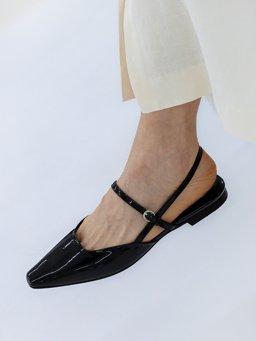 Mu backopen flat shoes_24042_black