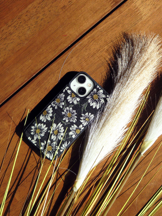 TEXTILE PHONE CASE [DAISY]