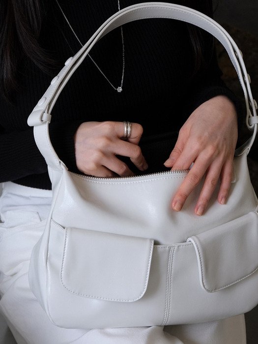 YVONNE BAG_WHITE