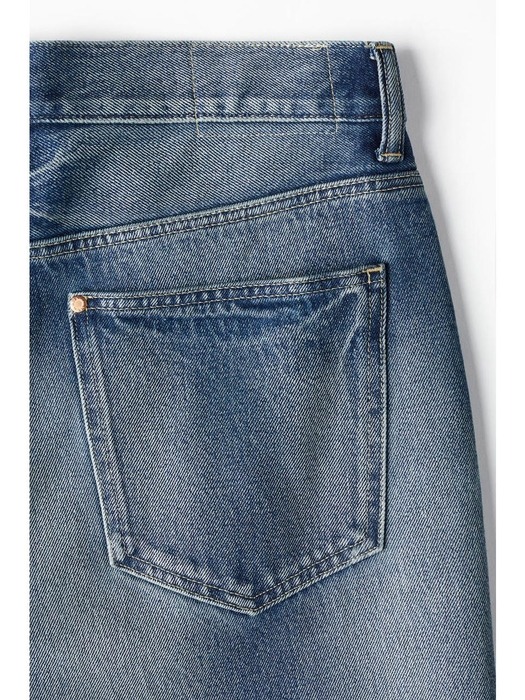 배기 진 데님 블루 1235448004