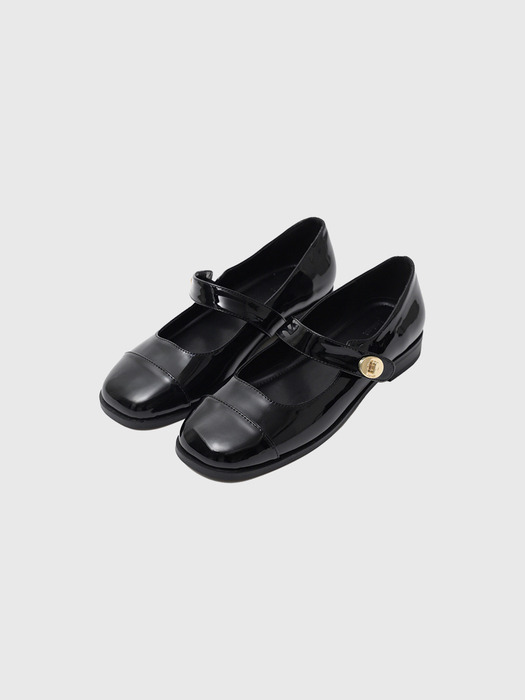 줄리엣 메리제인 플랫슈즈_블랙 / JULIETTE MARYJANE FLAT SHOES_BLACK