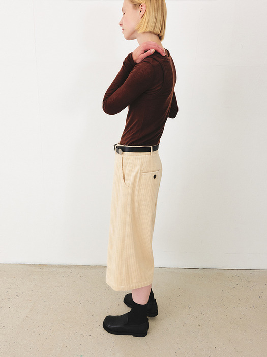 TFF CORDUROY BERMUDA PANTS_2COLORS