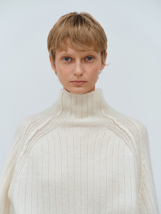 TFW KID MOHAIR TURTLENECK KNIT TOP_3COLORS