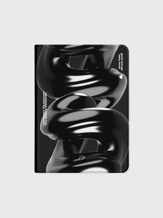 메탈 블랙(아이패드-커버)
