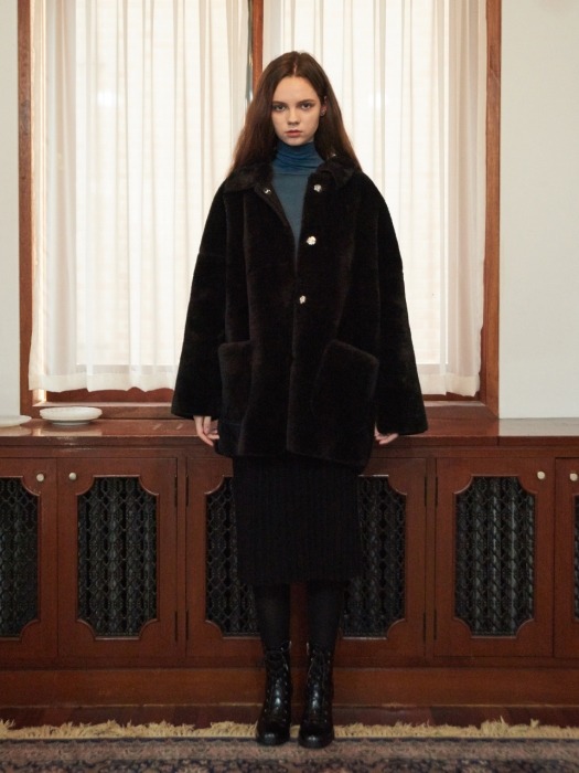 Mardrid Fur Coat (3color)
