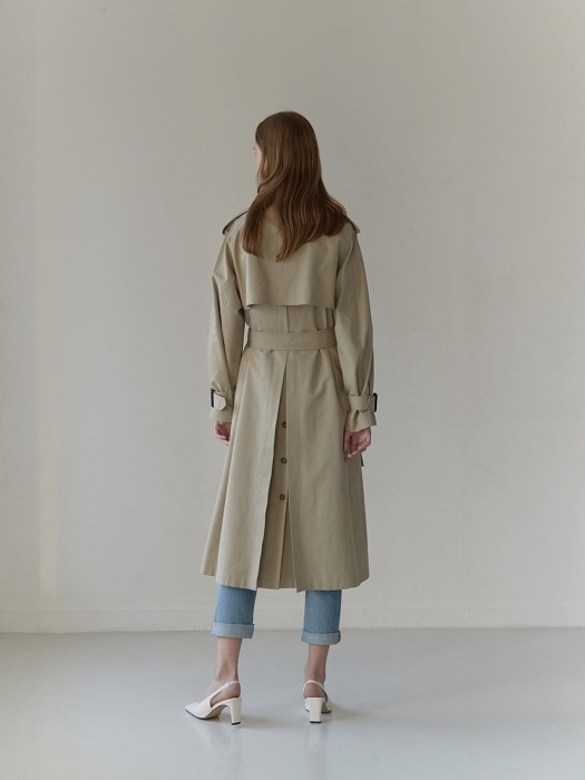  Vintage Max Trench coat [L/KB]