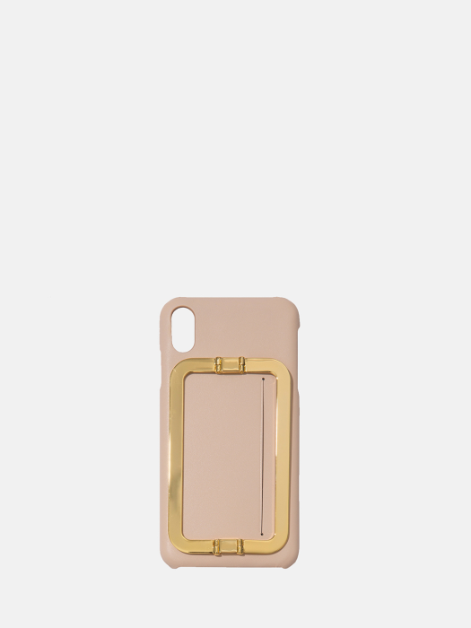 IPHONE XS MAX CARD CASE NUDE PINK