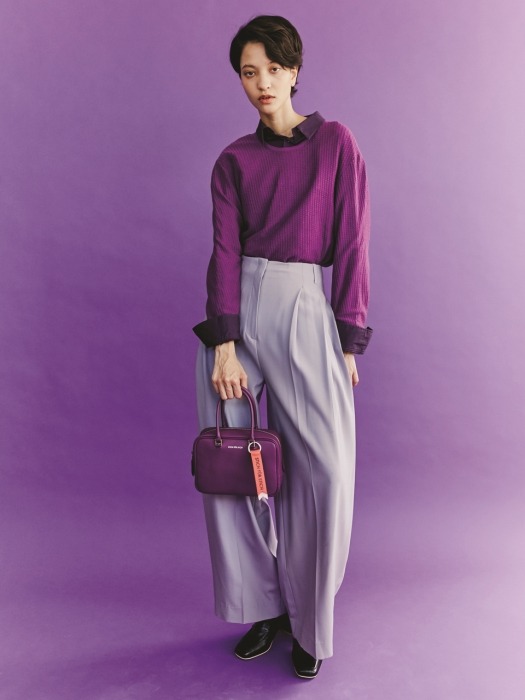 ECKE BAG (에케백) PLUM