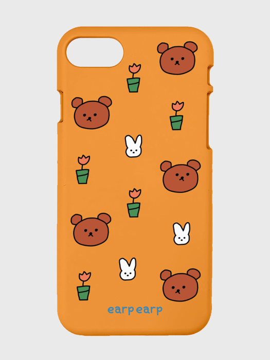 Bear and rabbit-orange(color jelly)