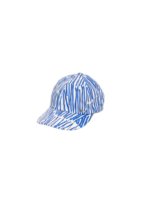 Wire ball cap - Sketch blue stripe