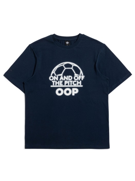 (U0221SRS49) OOP 빅로고 그래픽 티셔츠