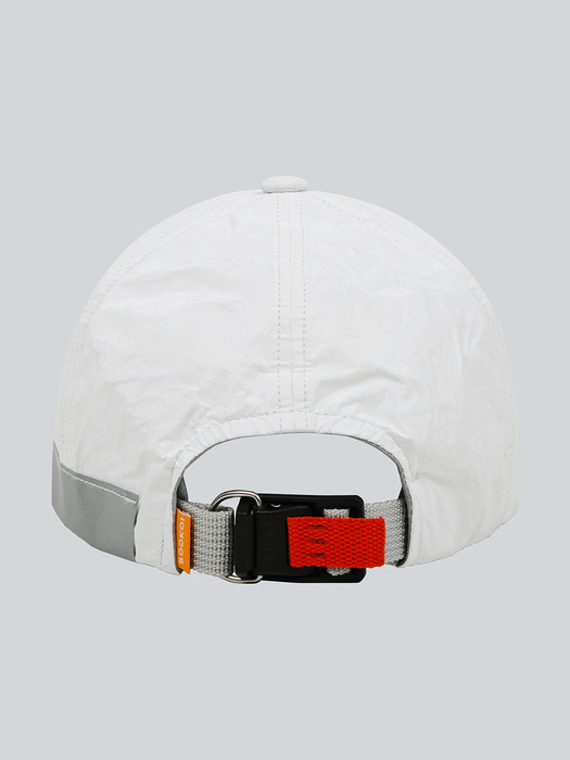 COATED BASEBALLCAP WHITE