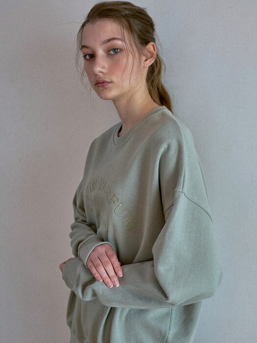 LTG6 PASTEL SWEATSHIRT(KHAKI)