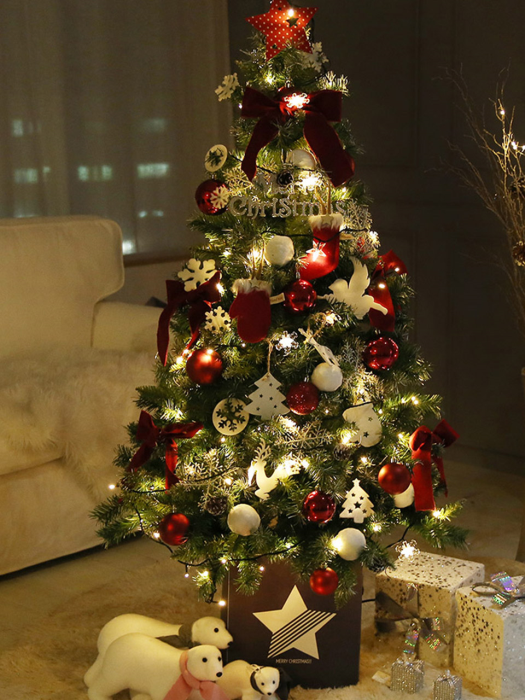 에블린레드 크리스마스 트리 160cm