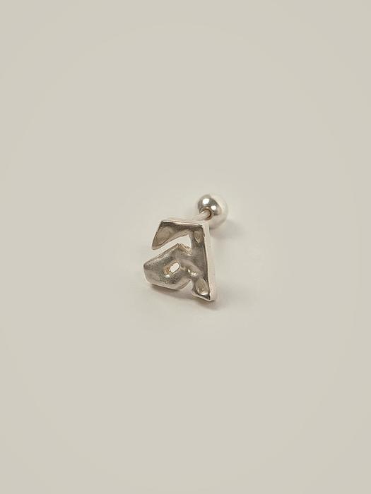 Aspect small earring Silver
