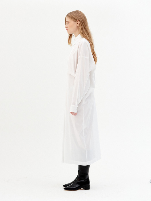 IN THE SHIRT DRESS (WHITE)
