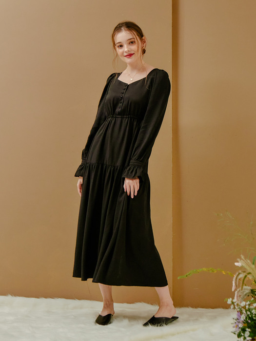 STELLA MAXI ONEPIECE_BLACK