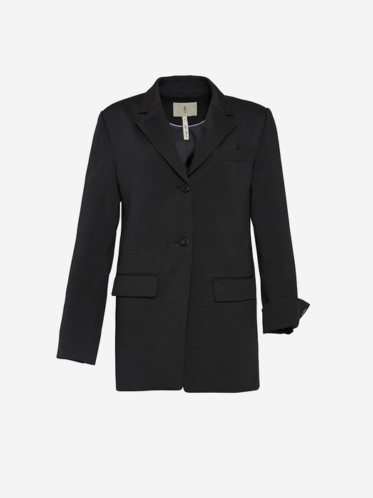 [N]HALLIM Oversized fit blazer (Black)