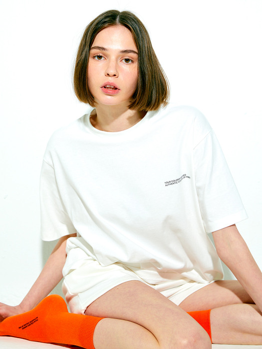 AUTHENTIC T-SHIRT(WHITE)