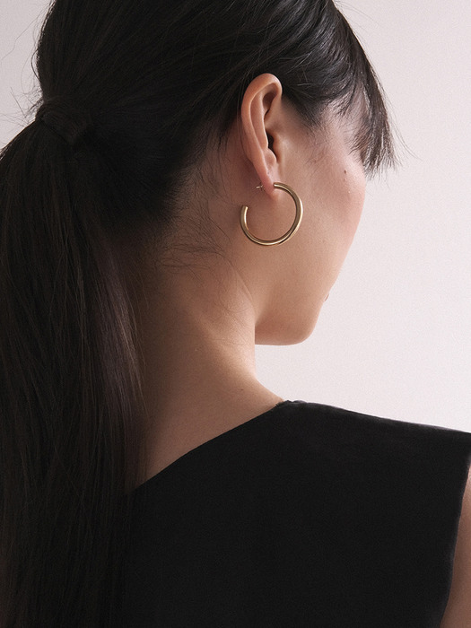Callie Hoop Earring (silver925)(2color)