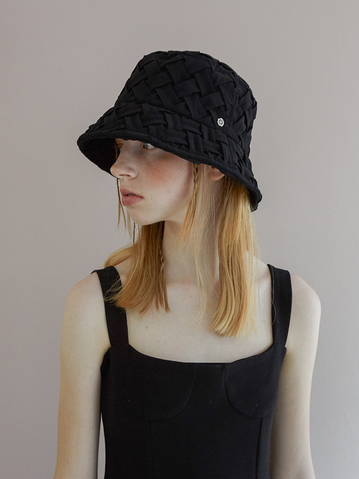 Waffle bucket hat