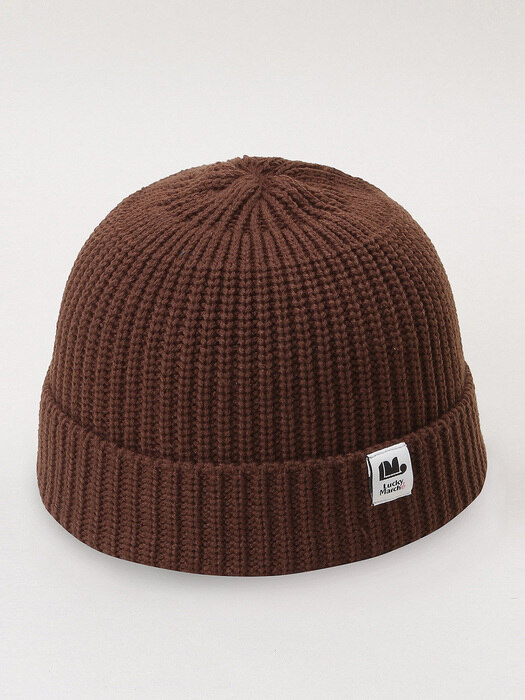 Message-embroidered beanie hat _L7RAW20140BRX