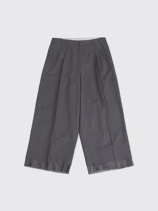 Layered trousers Grey